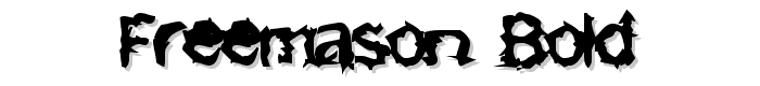 Freemason Bold font